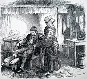 Smallholders: Smallholder's cottage interior, with a barefoot