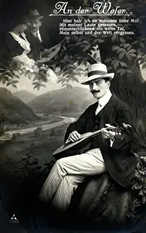 Strums: Smart Gent sits beneath a tree and thinks of his love