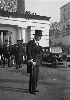Smartly: Smartly dressed man in London