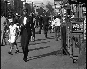 Smartly: Smartly Dressed People Walking Along The Streets
