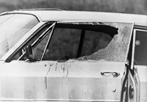 Ferrying: Smashed car window and bloodstains after ?