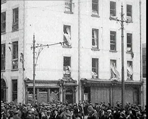 Smashed: The Smashed Out Windows of the Moran's Hotel In Dublin