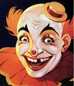 Devilish: Smiling Clown Portrait