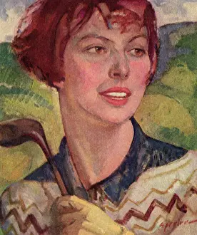 Golfer: Smiling Golfer