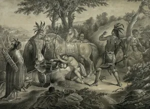 Preventing: Smith rescued by Pocahontas