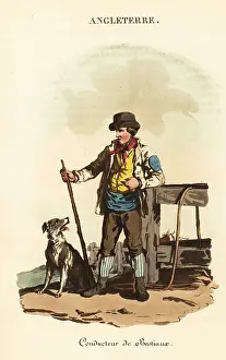 Drover: Smithfield drover with dog, 1800s