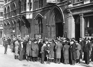 Smithfield: Smithfield Market strike in London, 1936