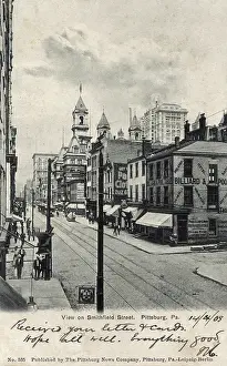 Smithfield: Smithfield Street, Pittsburgh, PA, USA