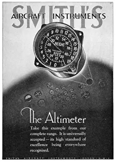 Altimeter: Smiths Aircraft Altimeter
