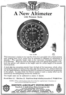 Altimeter: Smiths Aircraft Altimeter