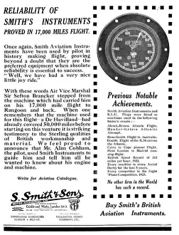 S.smith: Smiths Aircraft Instruments Airspeed Indicator