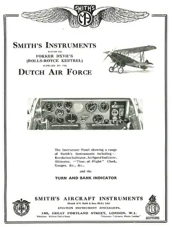 S.smith: Smiths Aircraft Instruments For The Dutch Air Force