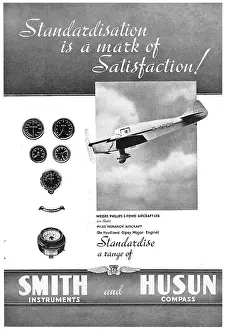 Husun: Smiths Aircraft Instruments - Husun Compass