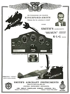Kingsford: Smiths Aircraft Instruments For Kingsford Smith