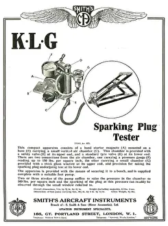 Tester: Smiths Aircraft Instruments KLG Spark Plug Tester
