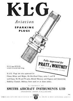 Igniters: Smiths Aircraft Instruments - KLG Sparking Plugs & Igniters