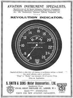 Indicators: Smiths Aviation Instruments. Smiths RPM Indicators