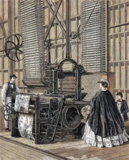 Tufted: SMITH'S CARPET LOOM 1862
