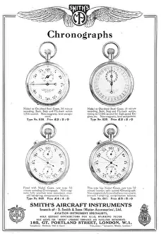 Chronographs: Smith's Chronographs For Pilots
