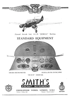 Monospar: Smiths Instruments : General Aircraft Monospar