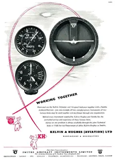 Altimeter: Smiths - Kelvin Hughes Altimeter & Airspeed Indicator
