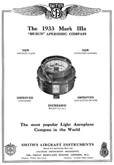 Husun: Smiths Mark IIIa Husun Compass 1933