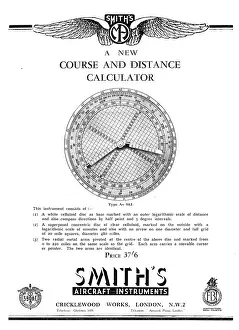 Navigators: Smiths Navigators Course & Distance Calculator - Av 883