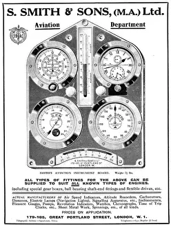 S.smith: Smiths WW1 Aircraft Instruments