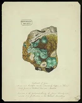 Lately: Smithsonite on fluorite