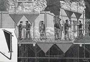 Heating: Smoke effects produced on the stage at the Paris