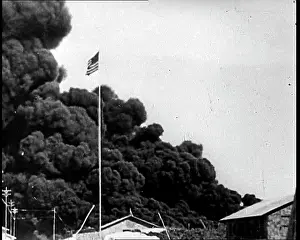 Emitting: Smoke Emitting From an American Base
