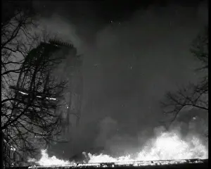 Emitting: Smoke Emitting From the Wreckage of the Crystal Palace