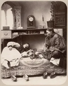 Smokers: Smokers in a Chinese Opium Den