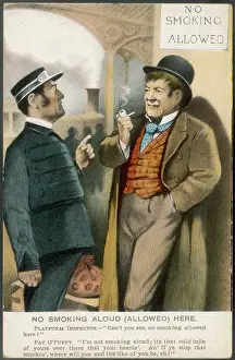 Thinks: NO SMOKING ALOUD