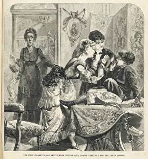 Encouraged: Smoking the first cigarette