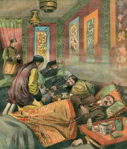 Dens: Smoking opium in France