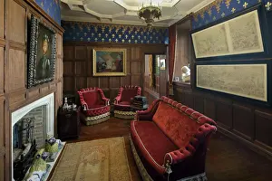 Lentente: Smoking Room, Chateau de Hardelot, Condette, Pas-de-Calais