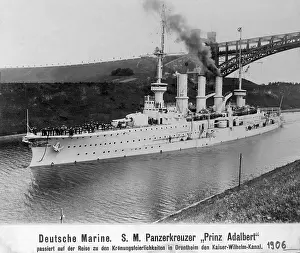 Historically: SMS battleship Prinz Adalbert, 1906