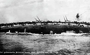 Capsize: SMS Bluecher capsizing, 1915