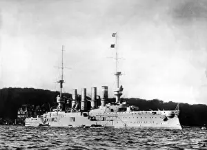 Sunk: SMS Gneisenau, 1914