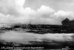 Luetzow: SMS Luetzow in combat, 1916