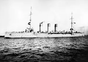 Sunk: SMS Mainz, 1913