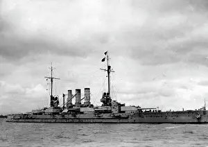 S.M.S. Oldenburg after the Battle of Jutland, 1916