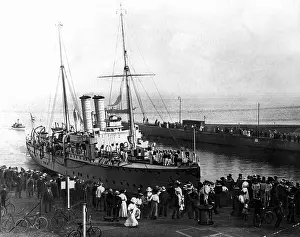 Panther: The SMS Panther in Wilhelmshaven, 1911