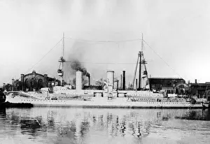 Anchored: SMS Prince Heinrich, 1902