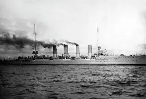 Kreuzer: S.M.S. Rostock, 1916