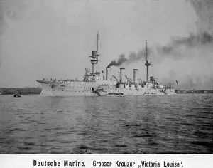 Historically: SMS Victoria Louise, 1900s