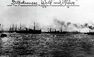 Cruisers: SMS Wolf and SMS Moeve
