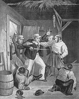 Hinges: Smugglers surprised by Revenue Men