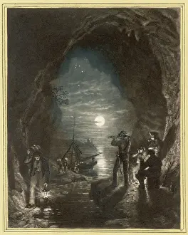 Secluded: SMUGGLERS UNLOAD GOODS